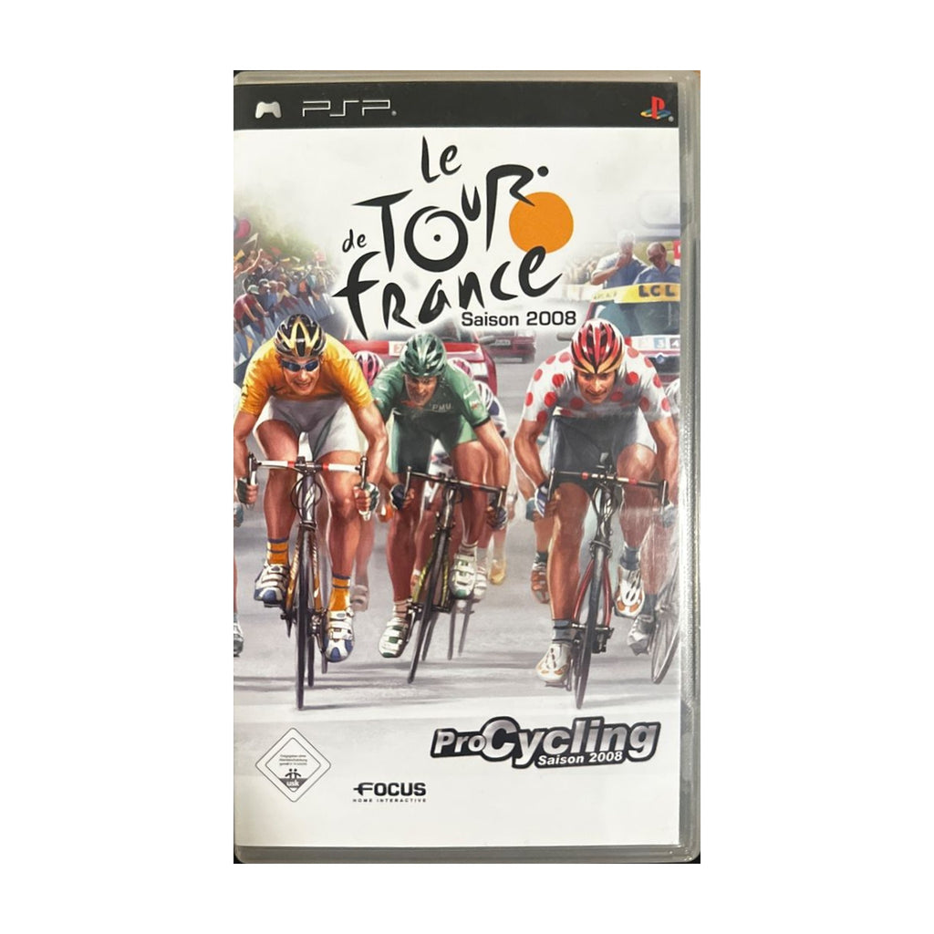 Pro Cycling 2008 Tour de France - PSP Spiel – freigestelltes Hauptbild
