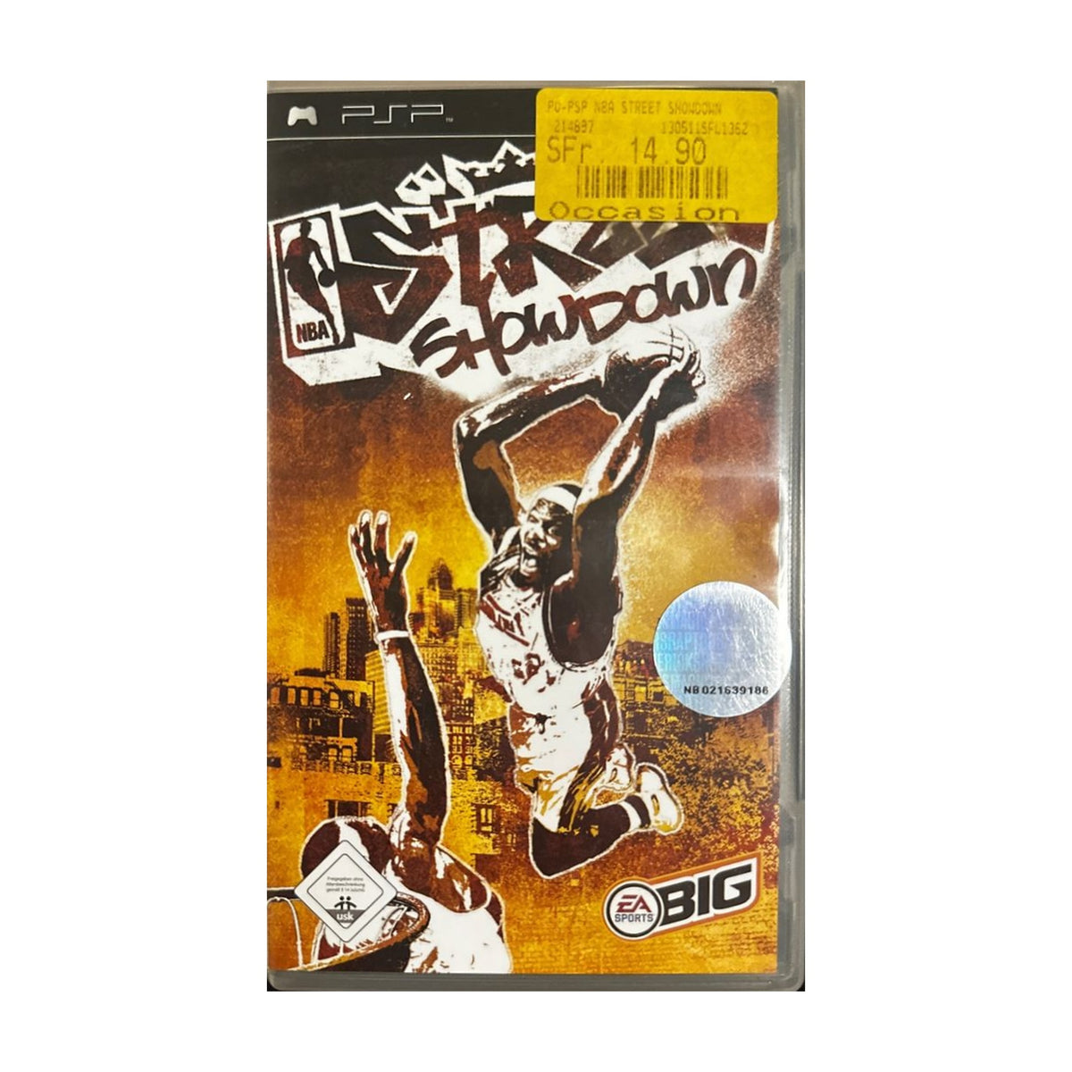NBA Street Showdown - PSP Spiel – freigestelltes Hauptbild