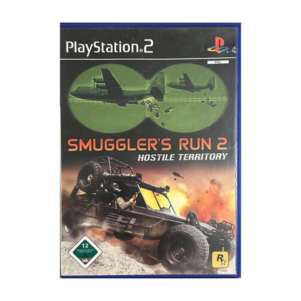 Smuggler's Run 2 Hostile Territory - PS2 Spiel – freigestelltes Hauptbild