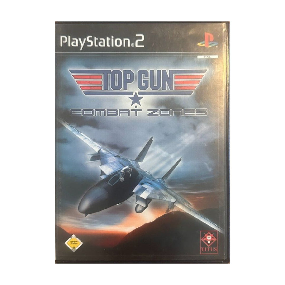 Top Gun: Combat Zone - PS2 Spiel – freigestelltes Hauptbild