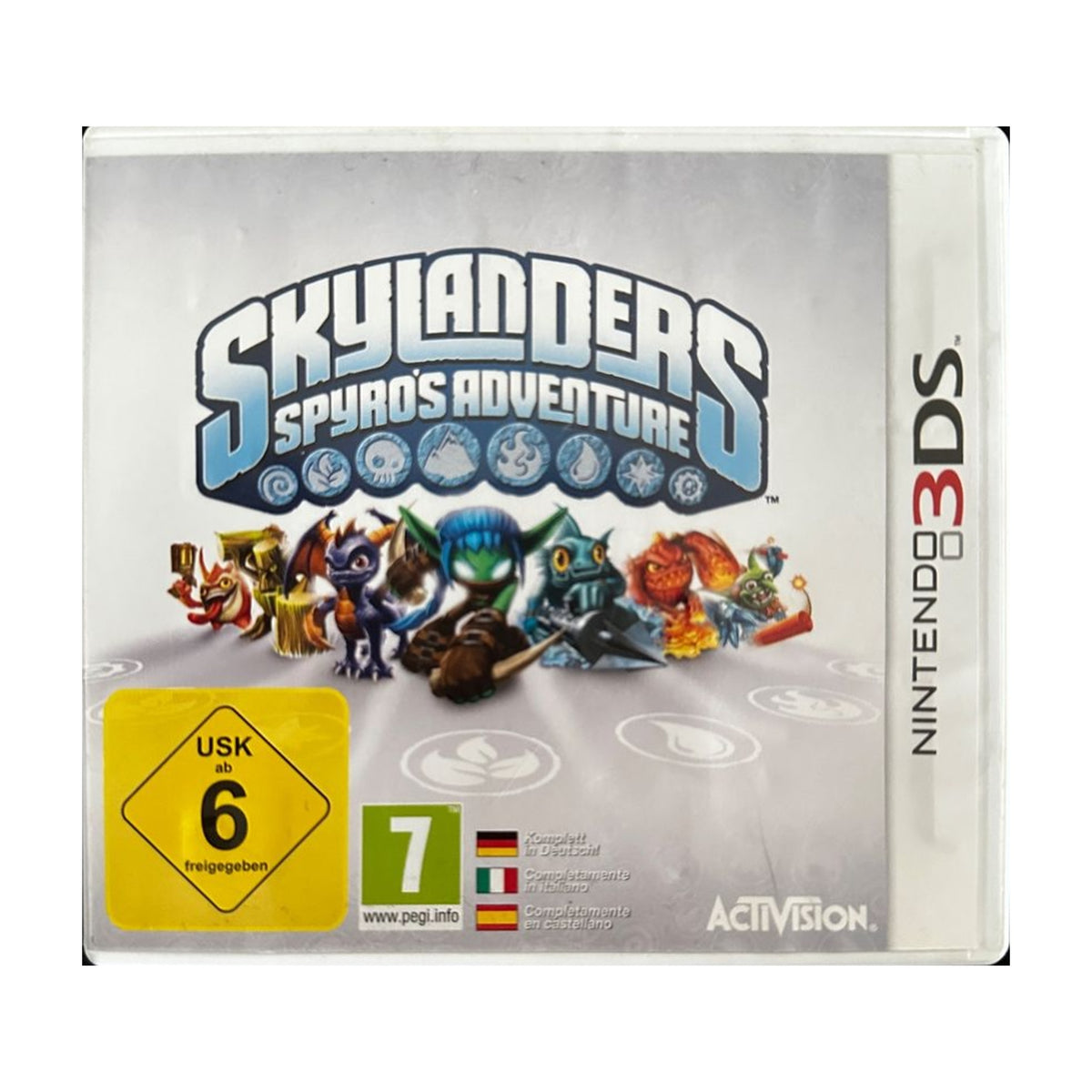 Skylanders: Spyro's Adventure - Nintendo 3DS Spiel – freigestelltes Hauptbild