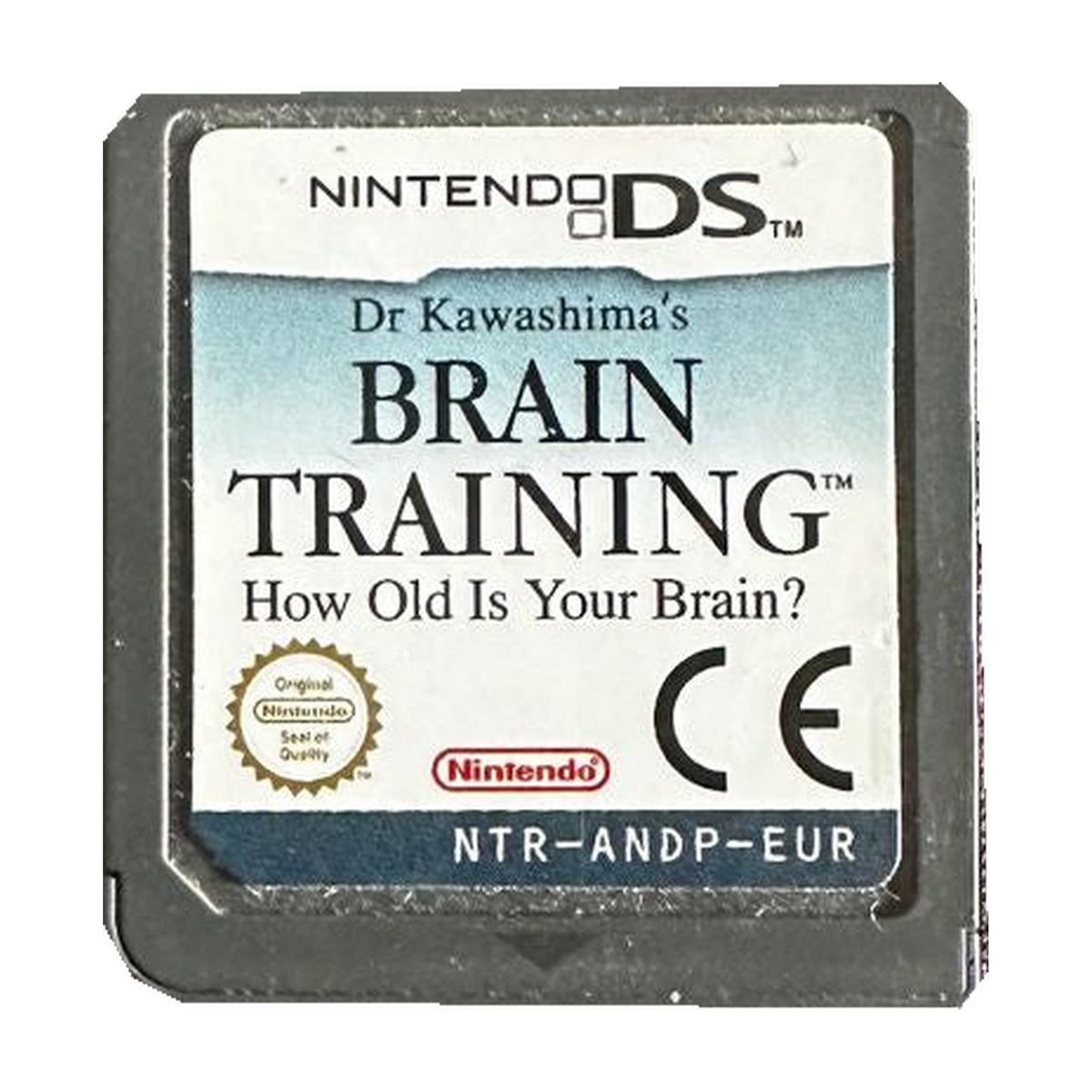Dr. Kawashimas Gehirn-Jogging - Nintendo DS Spiel – freigestelltes Hauptbild