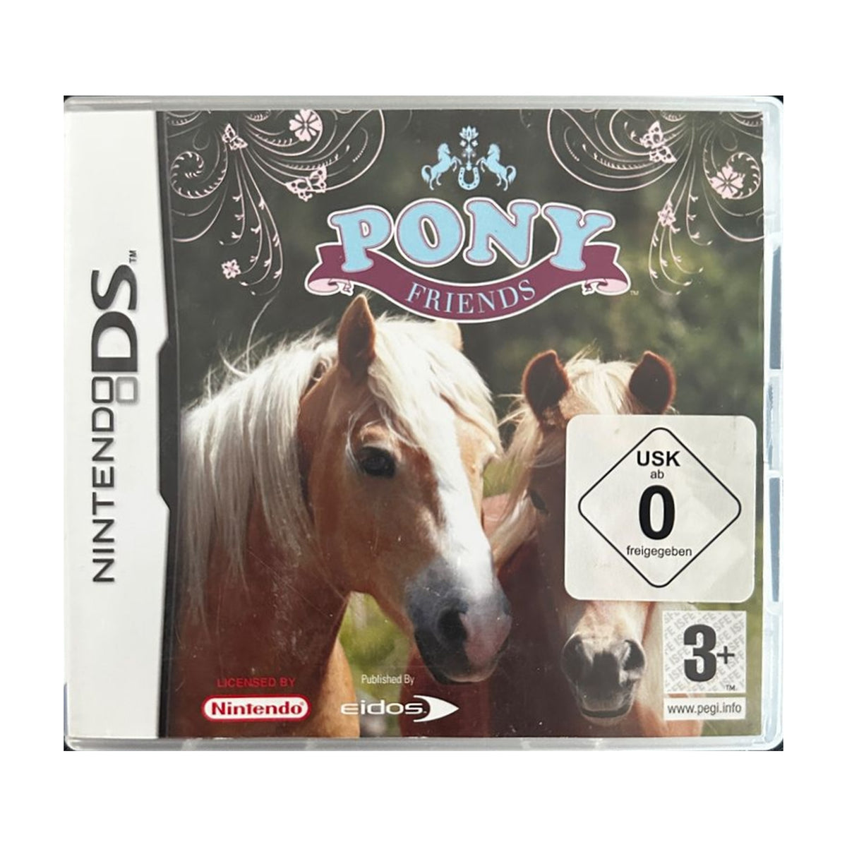 Pony Friends - Nintendo DS Spiel – freigestelltes Hauptbild