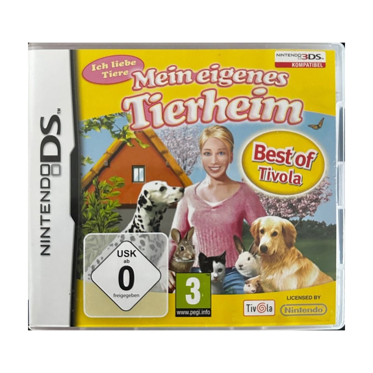 Mein eigenes Tierheim - Nintendo DS Spiel – freigestelltes Hauptbild