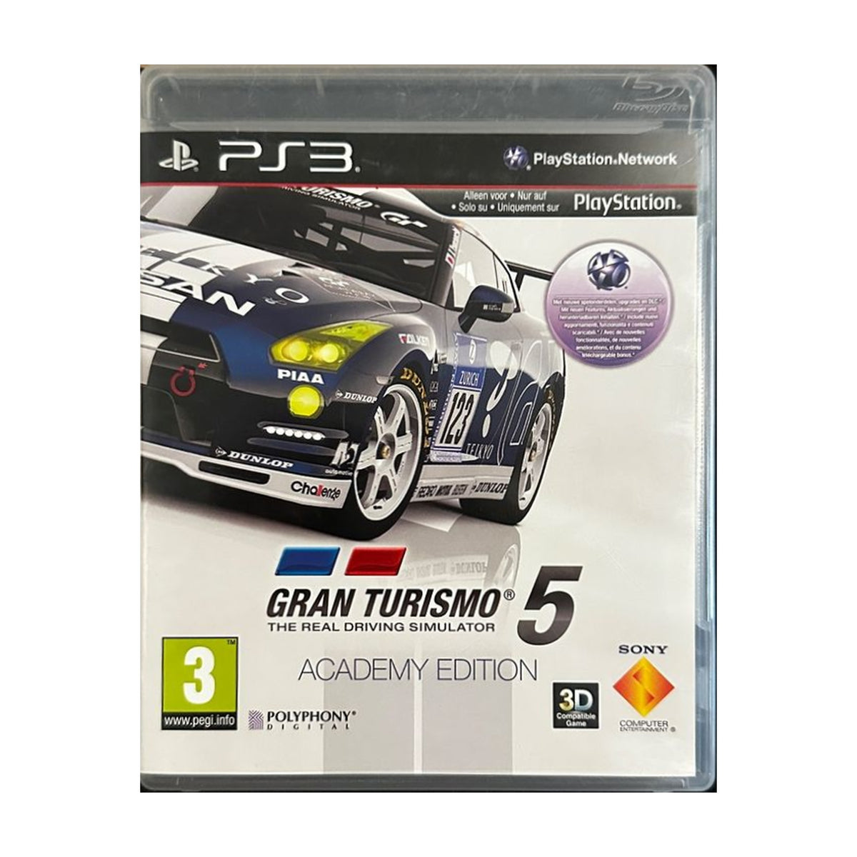Gran Turismo 5: Academy Edition - PS3 Spiel – freigestelltes Hauptbild