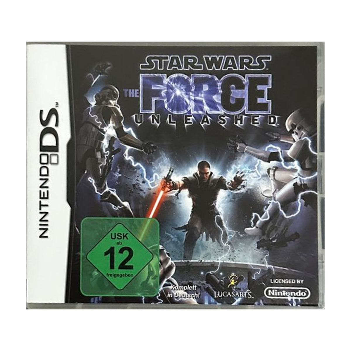 Star Wars The Force Unleashed - Nintendo DS Spiel – freigestelltes Hauptbild