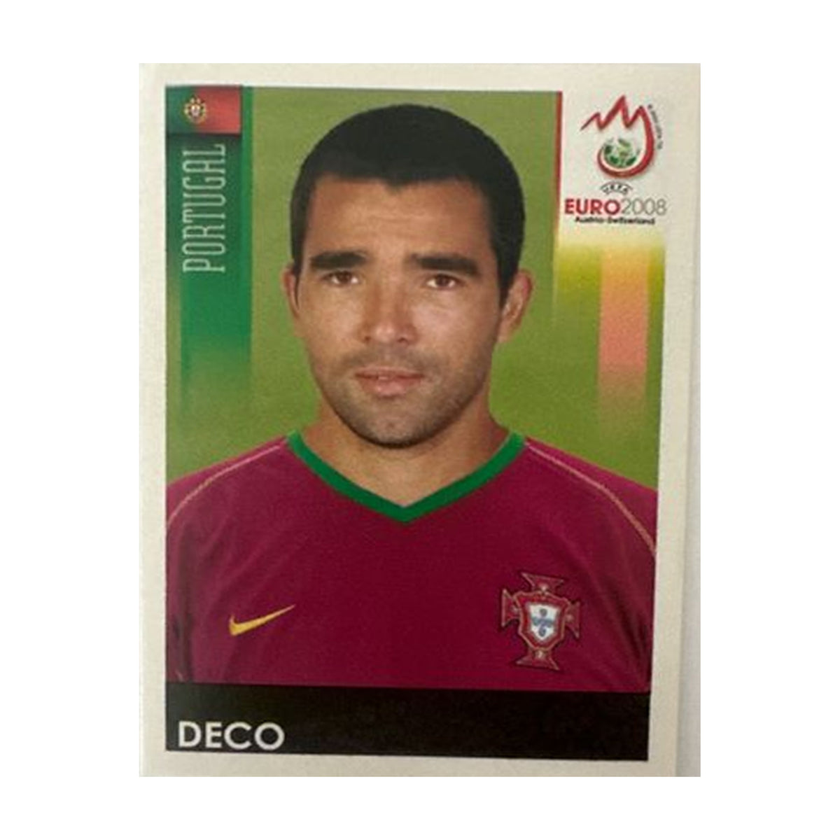 Panini UEFA EURO 2008 – Nr. 116 – Deco – Schweizer Edition – Vorderseite