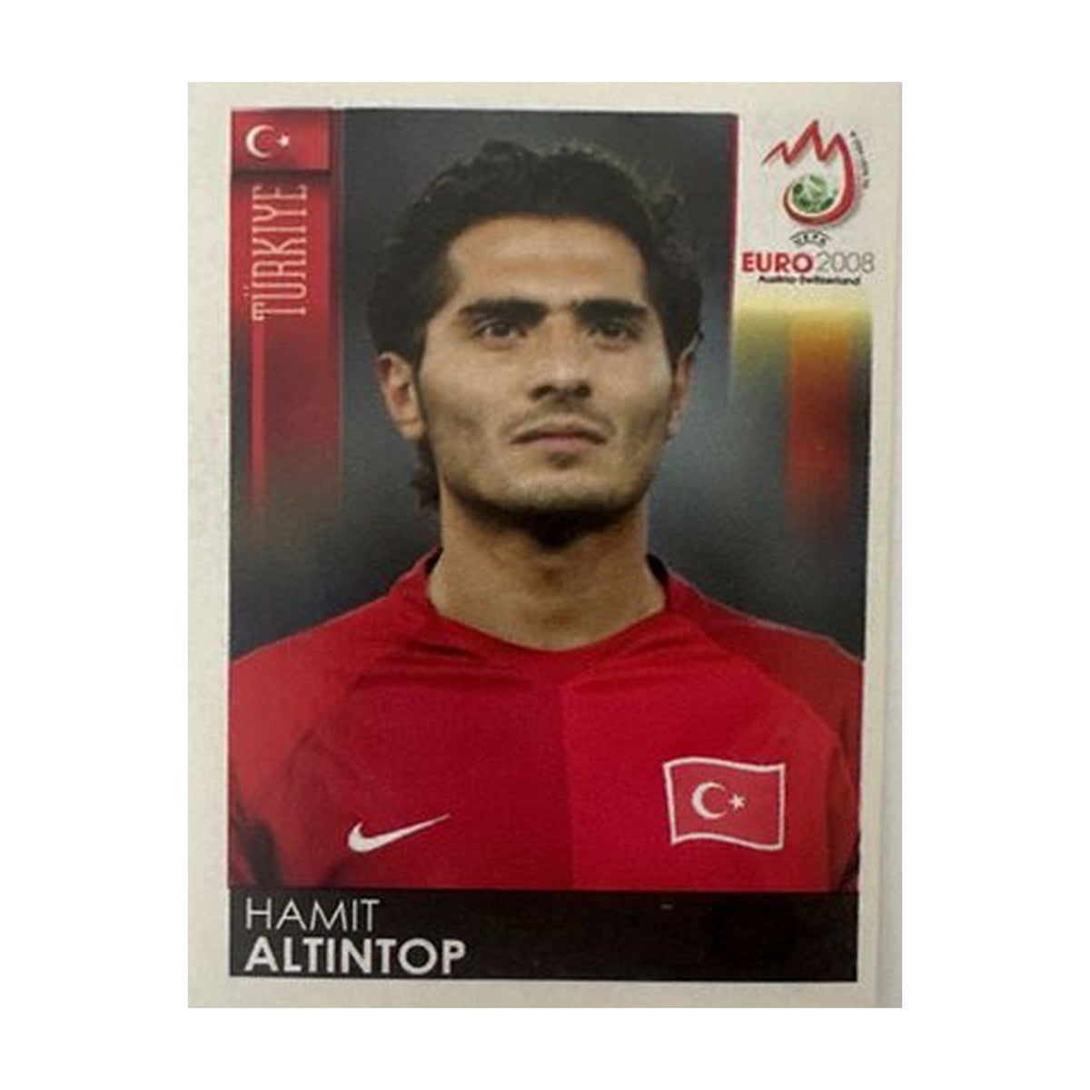 Panini UEFA EURO 2008 – Nr. 139 – Hamit Altintop – Schweizer Edition – Vorderseite