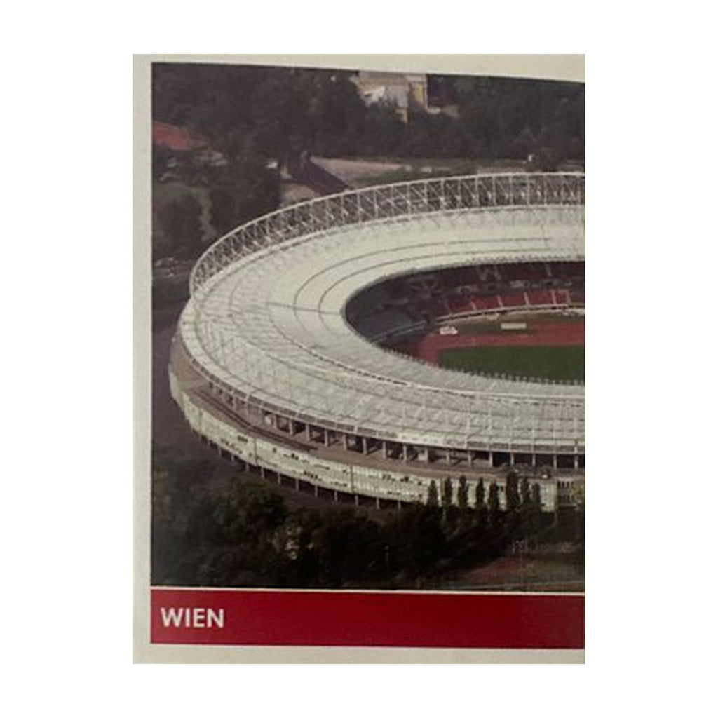 Panini UEFA EURO 2008 – Nr. 14 – Wien Stadion Teilbild – Schweizer Edition – Vorderseite