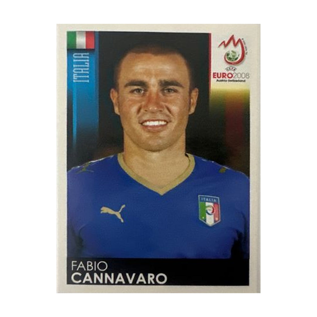 Panini UEFA EURO 2008 – Nr. 287 – Fabio Cannavaro – Schweizer Edition – Vorderseite