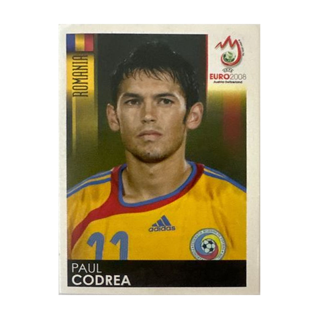 Panini UEFA EURO 2008 – Nr. 320 – Paul Codrea – Schweizer Edition – Vorderseite