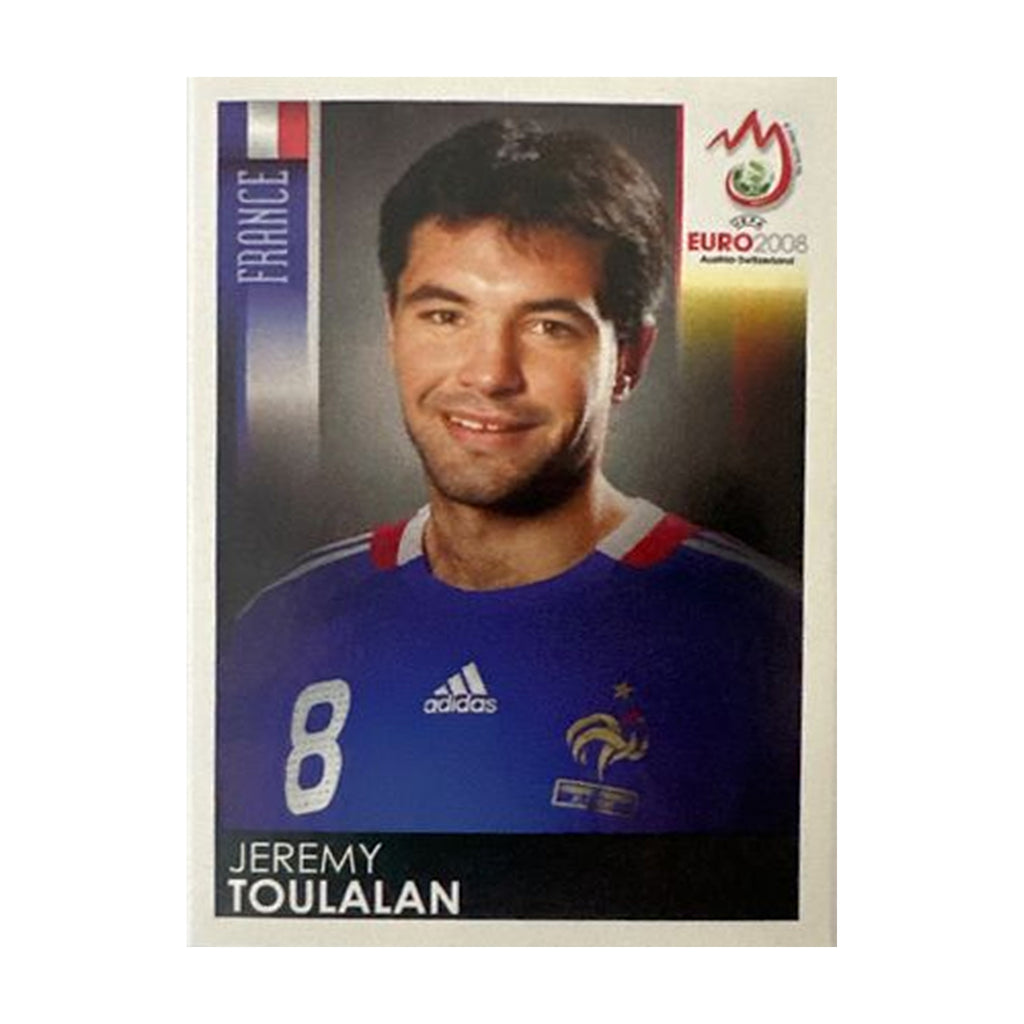 Panini UEFA EURO 2008 – Nr. 348 – Jeremy Toulalan – Schweizer Edition – Vorderseite