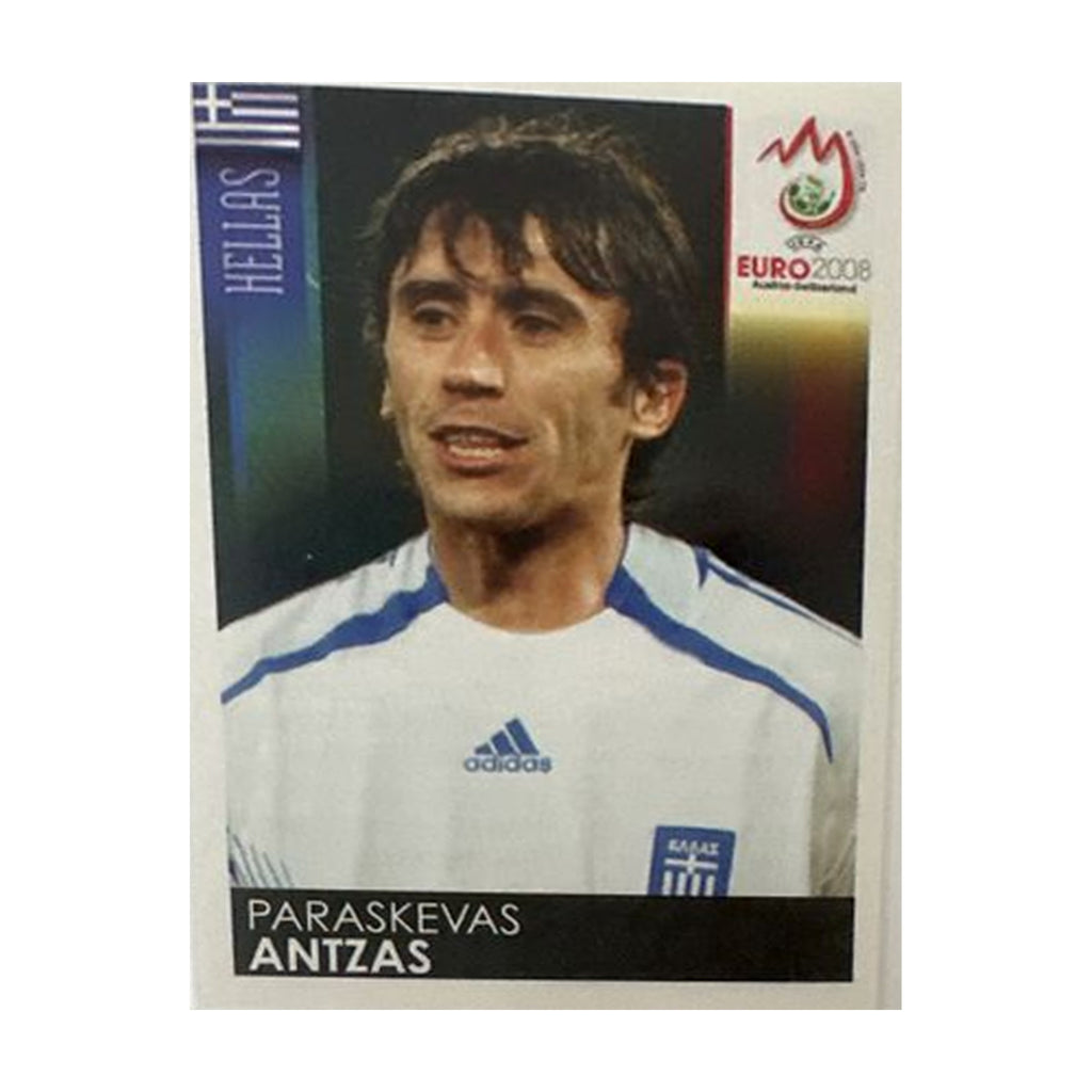 Panini UEFA EURO 2008 – Nr. 369 – Paraskevas Antzas – Schweizer Edition – Vorderseite