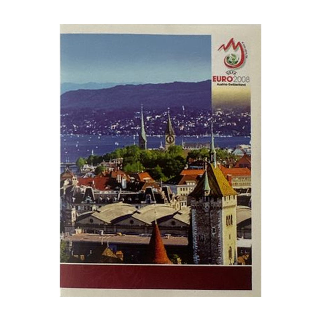 Panini UEFA EURO 2008 – Nr. 37 – Zürich Stadtansicht Teilbild – Schweizer Edition – Vorderseite