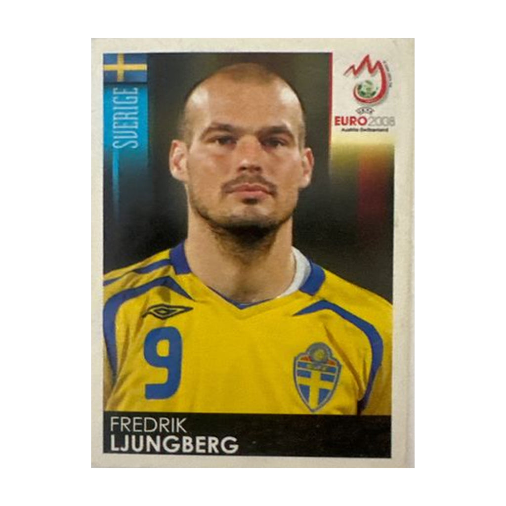 Panini UEFA EURO 2008 – Nr. 403 – Fredrik Ljungberg – Schweizer Edition – Vorderseite