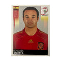 Panini UEFA EURO 2008 – Nr. 428 – Andres Iniesta – Schweizer Edition – Vorderseite