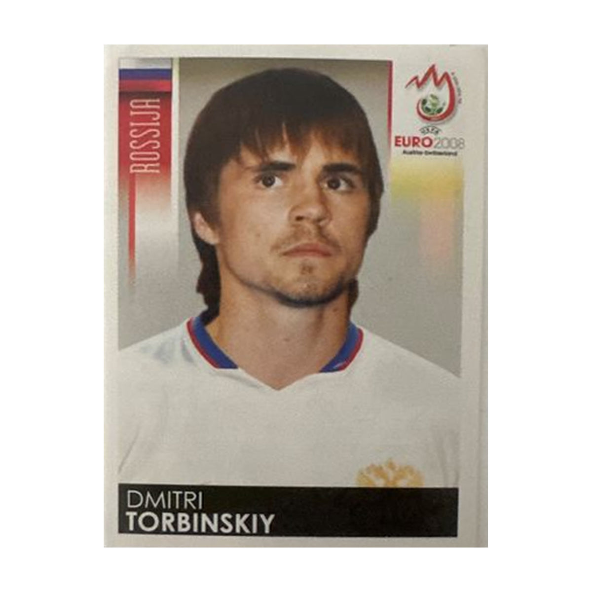 Panini UEFA EURO 2008 – Nr. 453 – Dmitri Torbinskiy – Schweizer Edition – Vorderseite