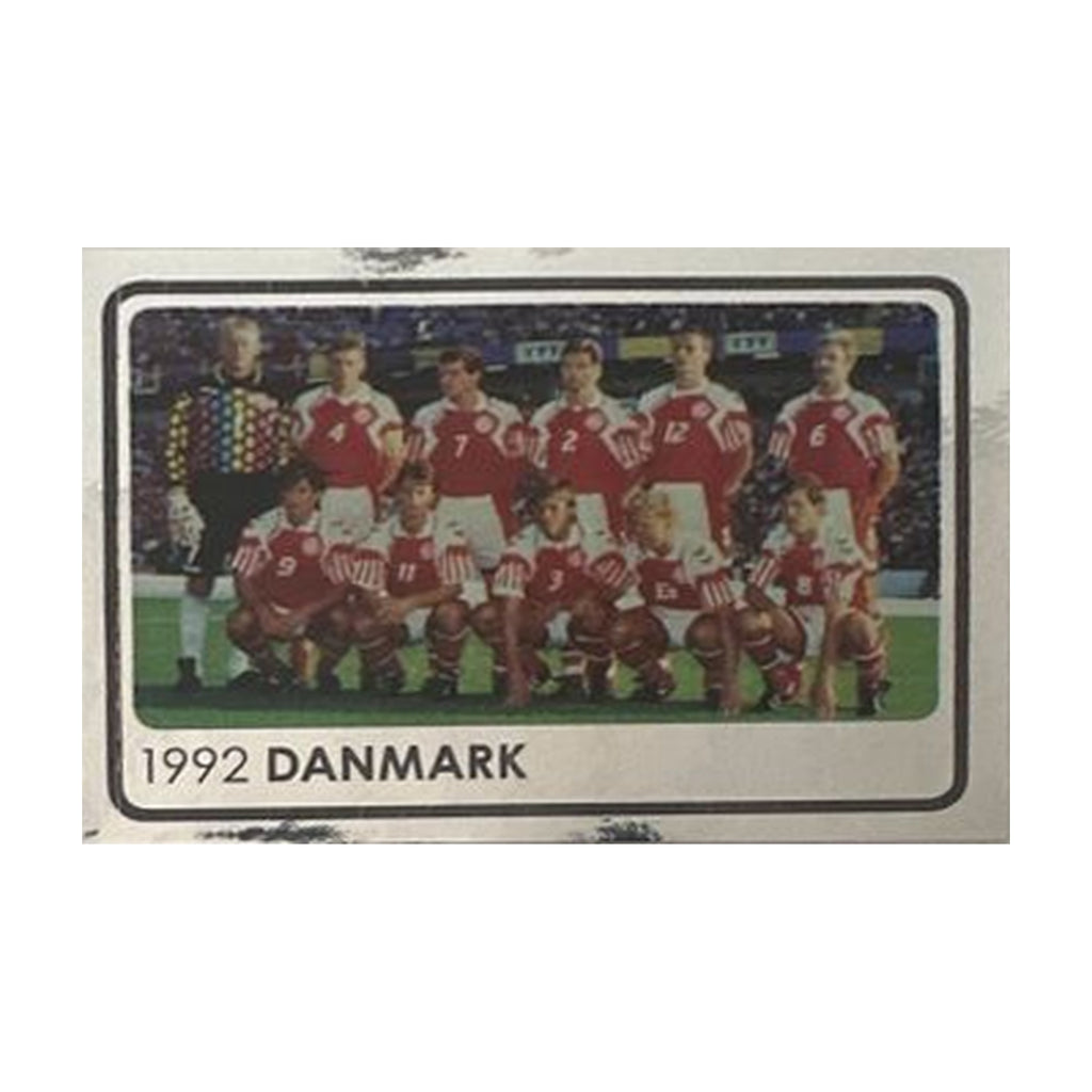 Panini UEFA EURO 2008 – Nr. 532 – Europameister 1992 Dänemark – Schweizer Edition – Vorderseite