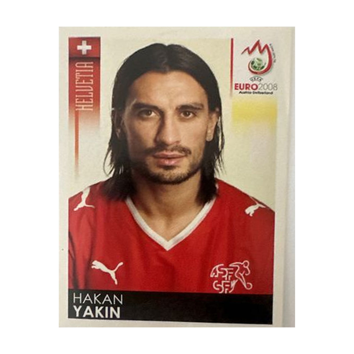 Panini UEFA EURO 2008 – Nr. 64 – Hakan Yakin – Schweizer Edition – Vorderseite