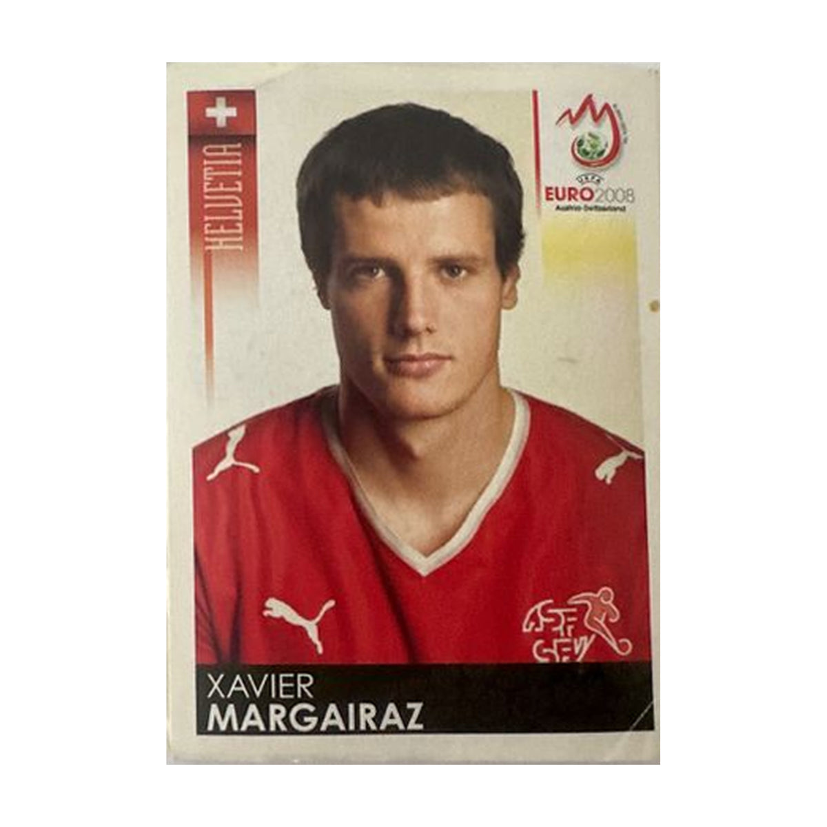 Panini UEFA EURO 2008 – Nr. 66 – Xavier Margairaz – Schweizer Edition – Vorderseite