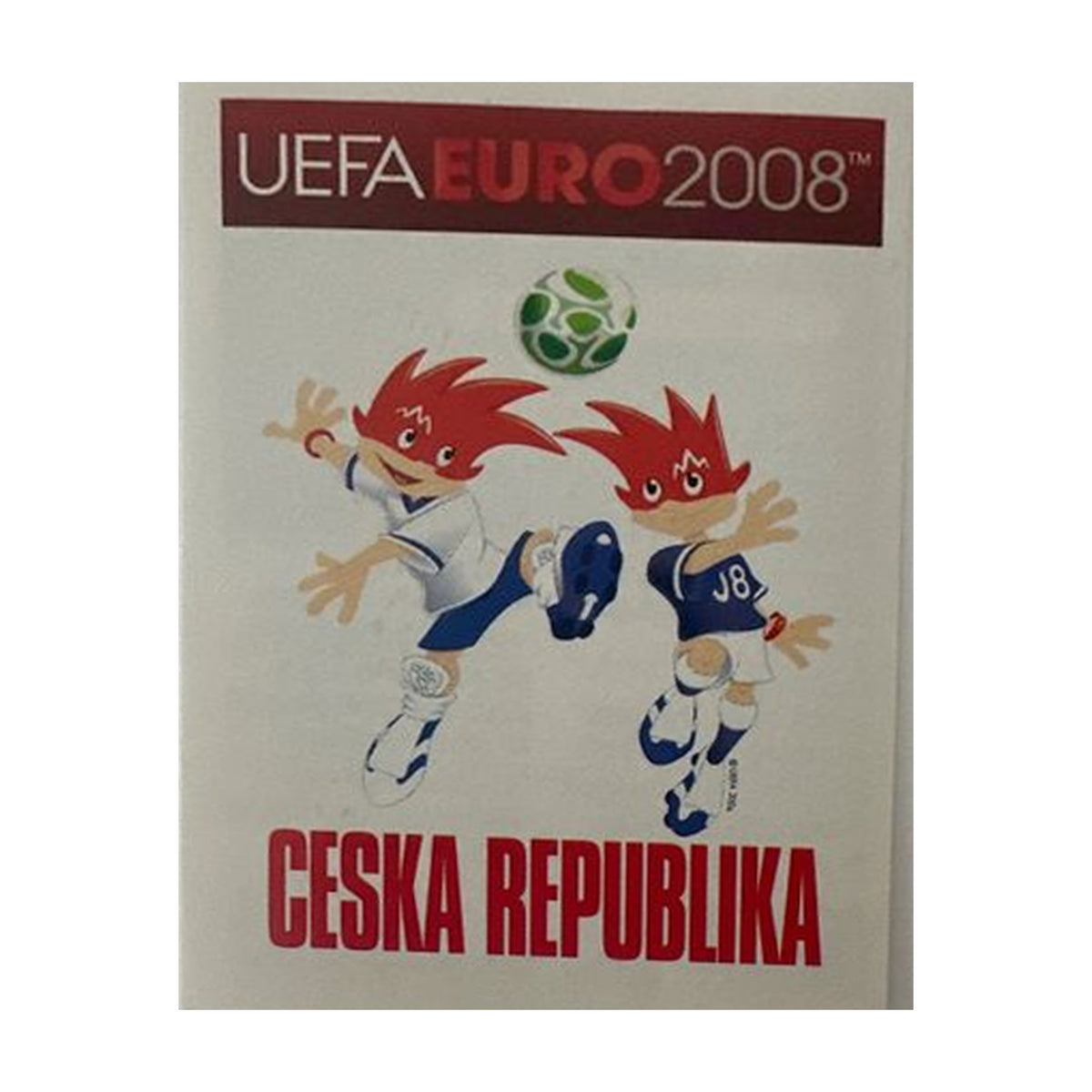 Panini UEFA EURO 2008 – Nr. 72 – Tschechien Maskottchen – Schweizer Edition – Vorderseite