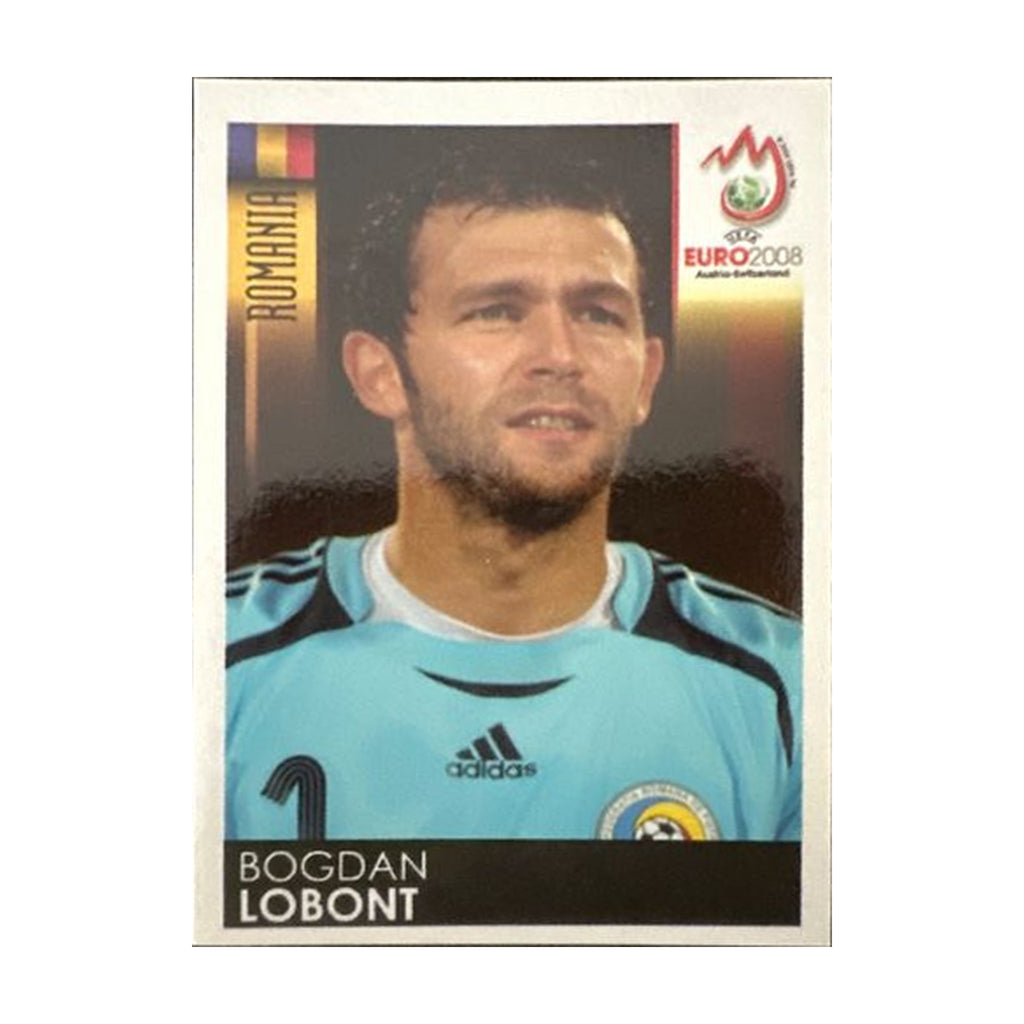 Panini UEFA EURO 2008 – Nr. 312 – Bogdan Lobont – Südamerika-Version – Vorderseite