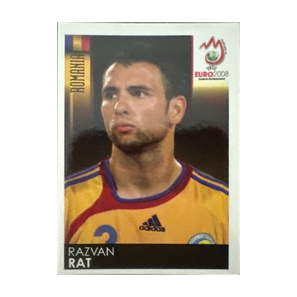 Panini UEFA EURO 2008 – Nr. 314 – Razvan Rat – Südamerika-Version – Vorderseite