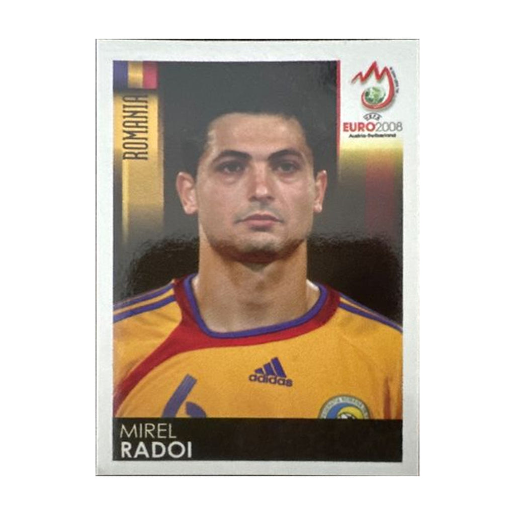 Panini UEFA EURO 2008 – Nr. 317 – Mirel Radoi – Südamerika-Version – Vorderseite