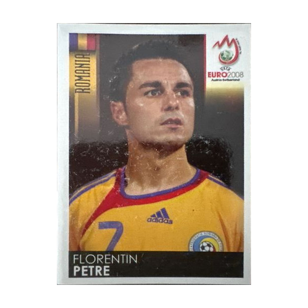 Panini UEFA EURO 2008 – Nr. 323 – Florentin Petre – Südamerika-Version – Vorderseite
