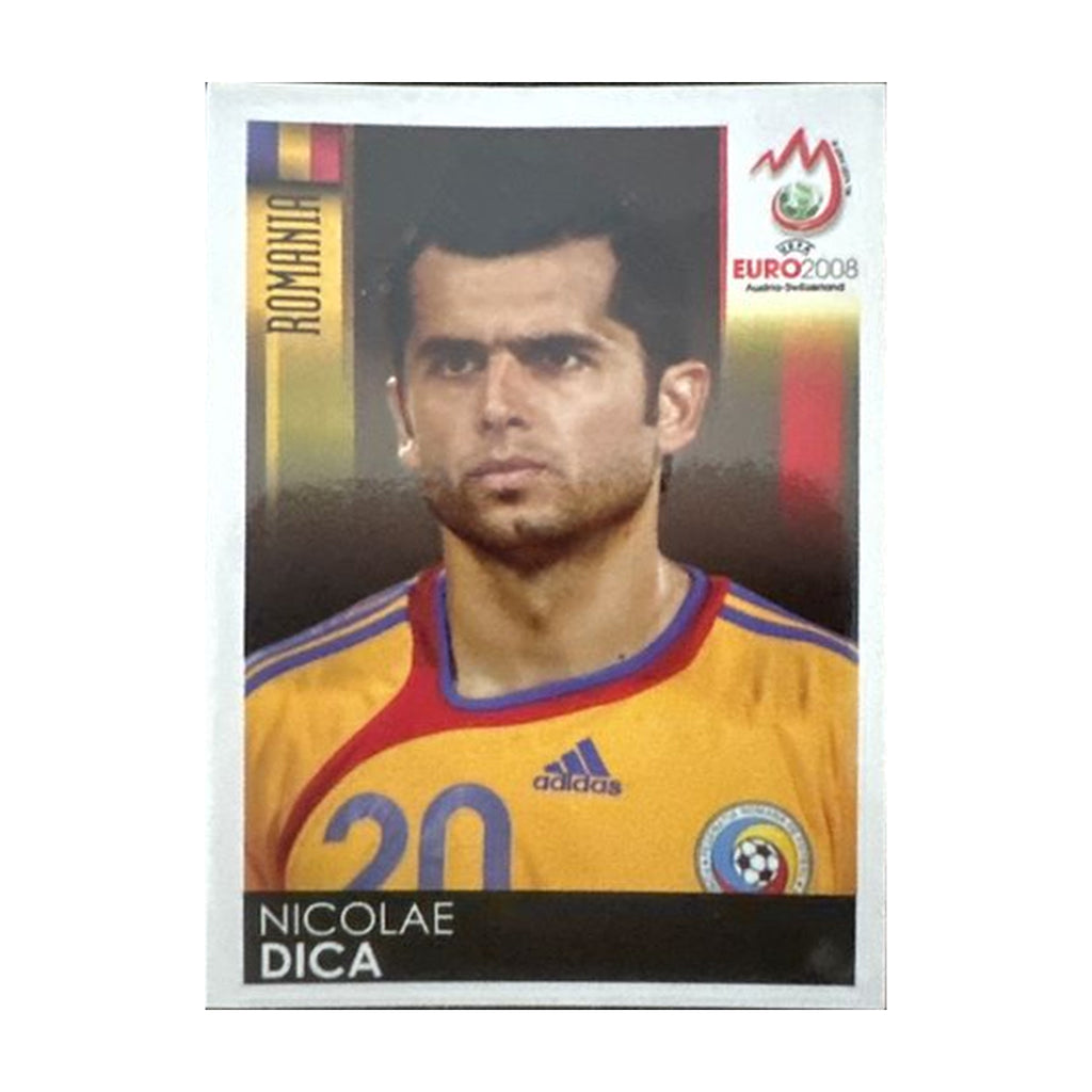 Panini UEFA EURO 2008 – Nr. 326 – Nicolae Dica – Südamerika-Version – Vorderseite