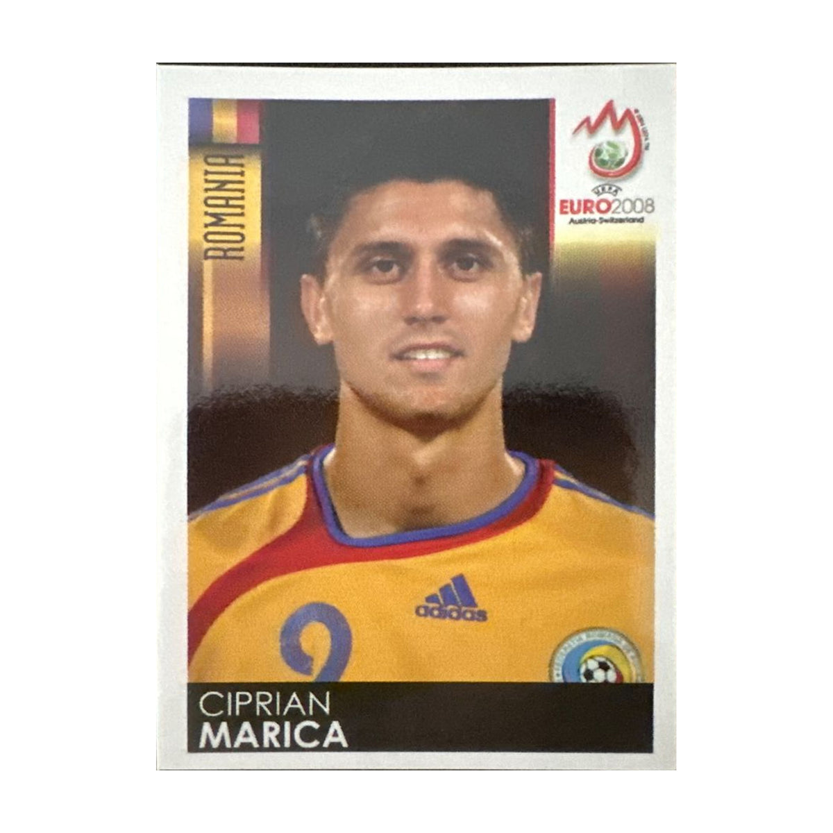 Panini UEFA EURO 2008 – Nr. 329 – Ciprian Marica – Südamerika-Version – Vorderseite