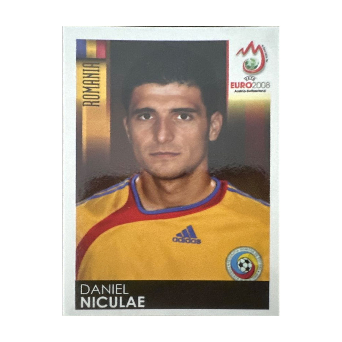 Panini UEFA EURO 2008 – Nr. 330 – Daniel Niculae – Südamerika-Version – Vorderseite