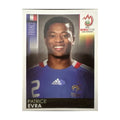Panini UEFA EURO 2008 – Nr. 342 – Patrice Evra – Südamerika-Version – Vorderseite