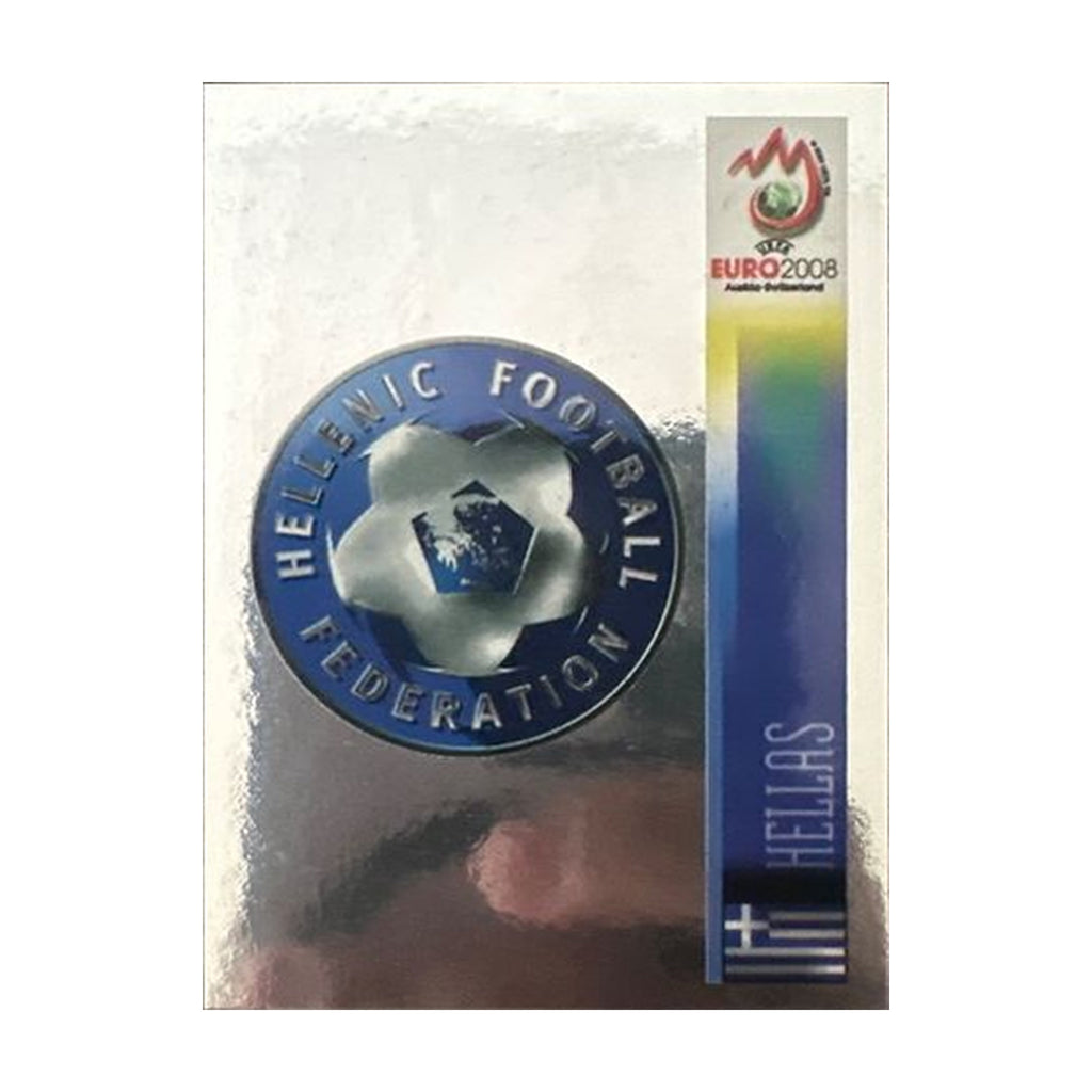 Panini UEFA EURO 2008 – Nr. 363 – Griechenland Logo – Südamerika-Version – Vorderseite