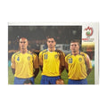 Panini UEFA EURO 2008 – Nr. 386 – Schweden Mannschaft Teilbild oben rechts – Südamerika-Version – Vorderseite