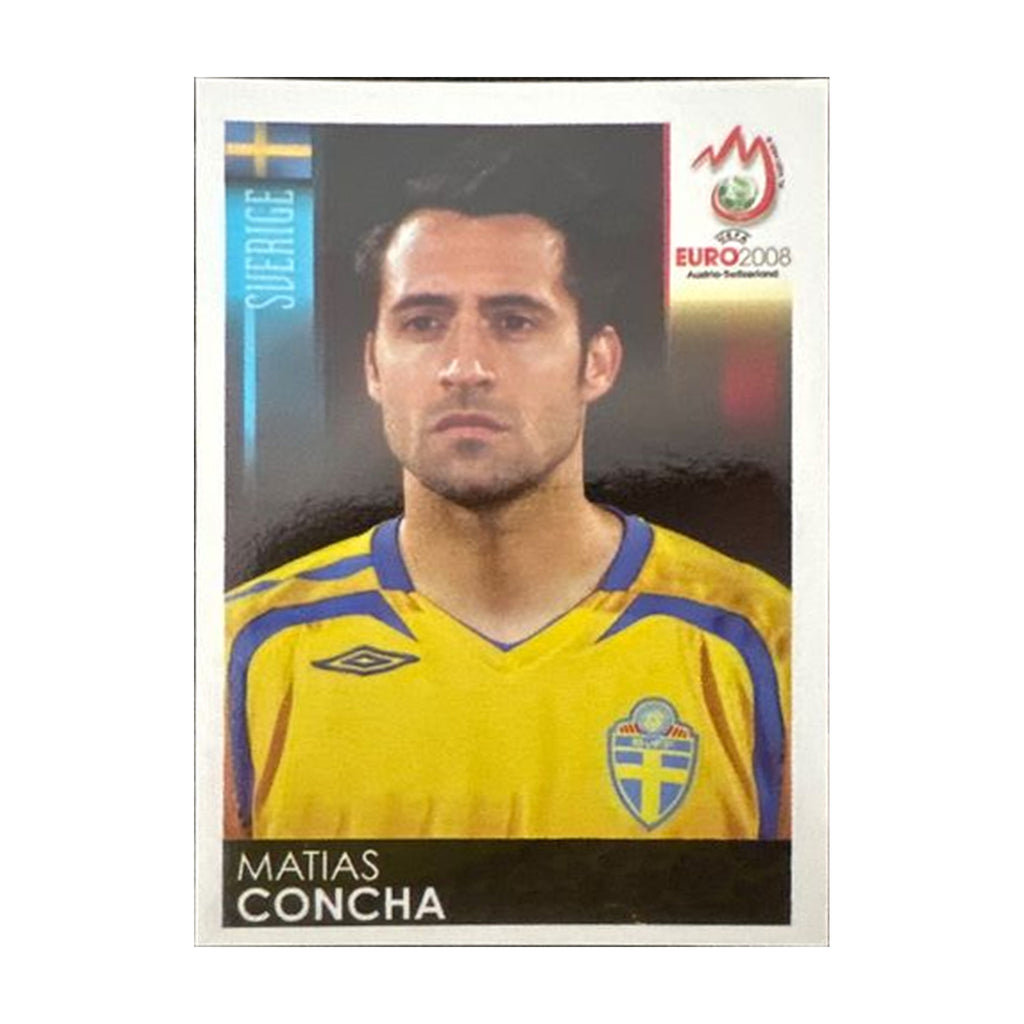 Panini UEFA EURO 2008 – Nr. 392 – Matias Concha – Südamerika-Version – Vorderseite