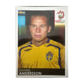 Panini UEFA EURO 2008 – Nr. 398 – Daniel Andersson – Südamerika-Version – Vorderseite