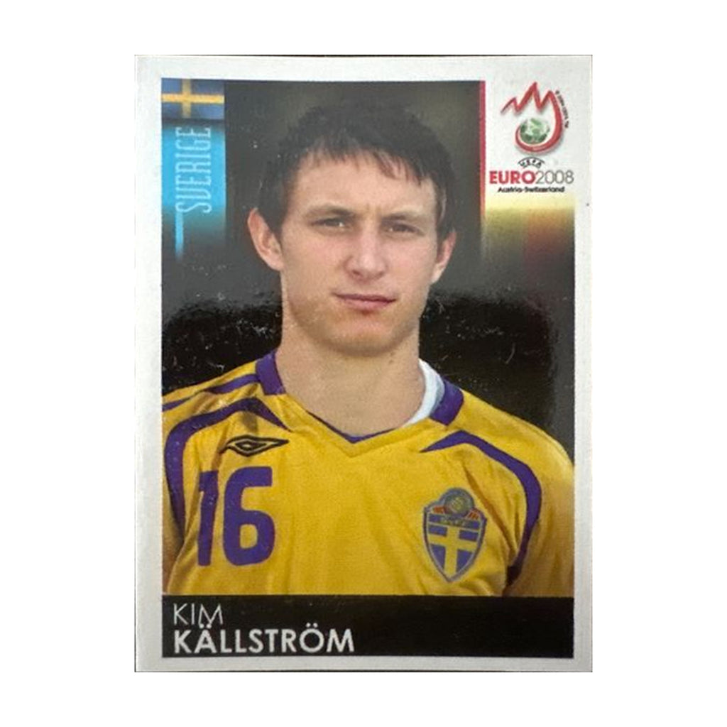 Panini UEFA EURO 2008 – Nr. 402 – Kim Källström – Südamerika-Version – Vorderseite