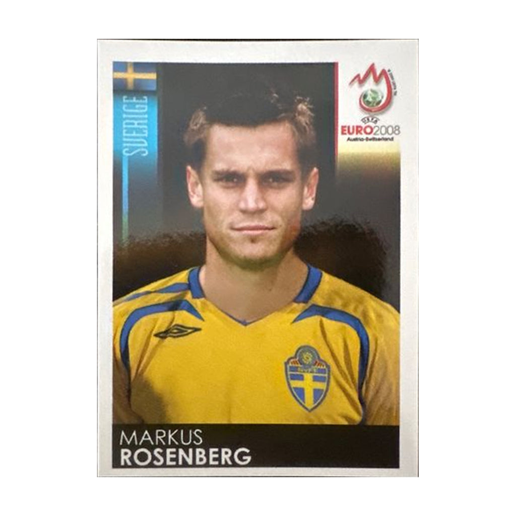 Panini UEFA EURO 2008 – Nr. 408 – Markus Rosenberg – Südamerika-Version – Vorderseite