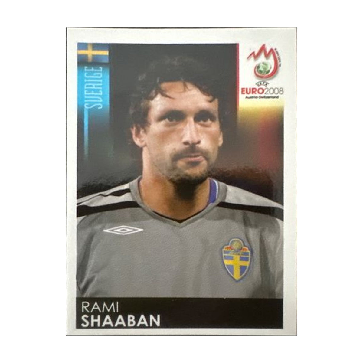Panini UEFA EURO 2008 – Nr. 409 – Rami Shaaban – Südamerika-Version – Vorderseite