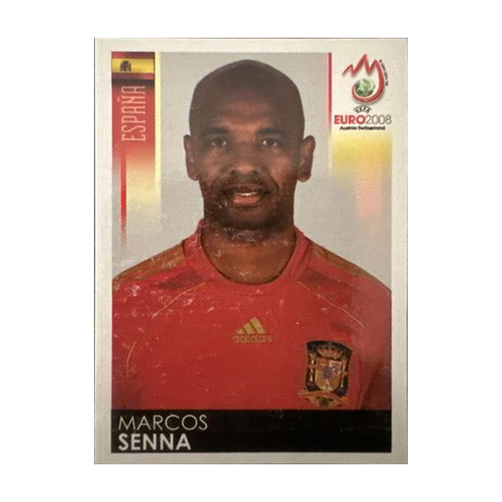 Panini UEFA EURO 2008 – Nr. 425 – Marcos Senna – Südamerika-Version – Vorderseite