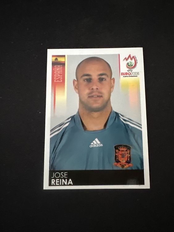 Panini UEFA EURO 2008 – Nr. 435 – Jose Reina – Südamerika-Version – Originalfoto Vorderseite