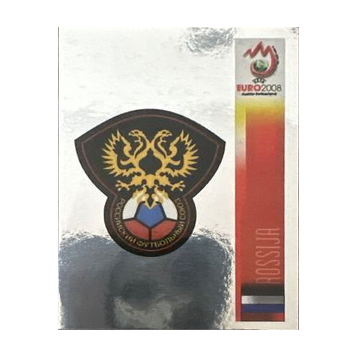 Panini UEFA EURO 2008 – Nr. 441 – Russland Logo – Südamerika-Version – Vorderseite