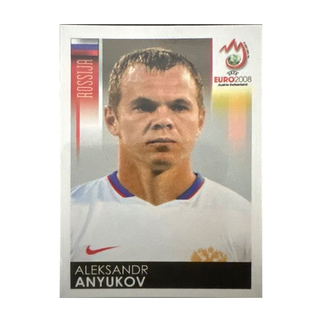 Panini UEFA EURO 2008 – Nr. 445 – Aleksandr Anyukov – Südamerika-Version – Vorderseite