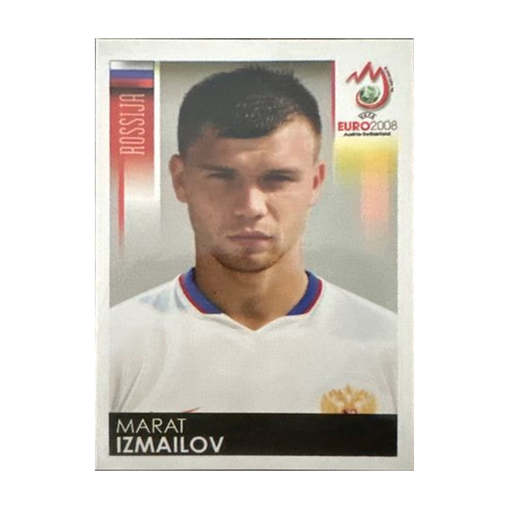 Panini UEFA EURO 2008 – Nr. 448 – Marat Izmailov – Südamerika-Version – Vorderseite