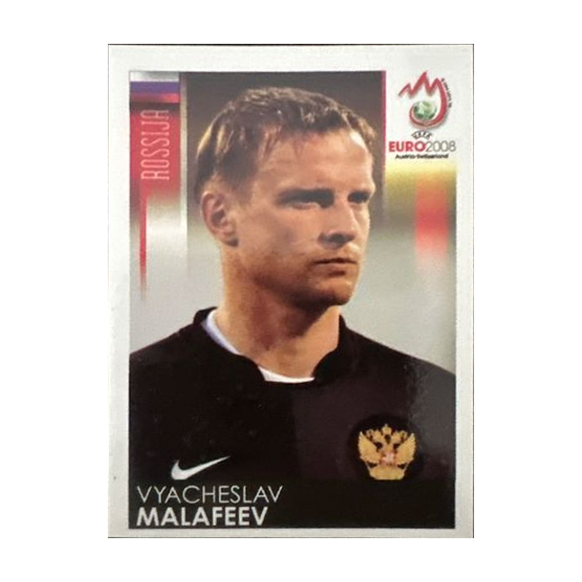 Panini UEFA EURO 2008 – Nr. 461 – Vyacheslav Malafeev – Südamerika-Version – Vorderseite