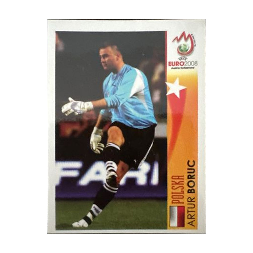 Panini UEFA EURO 2008 – Nr. 463 – Artur Boruc – Action – Südamerika-Version – Vorderseite