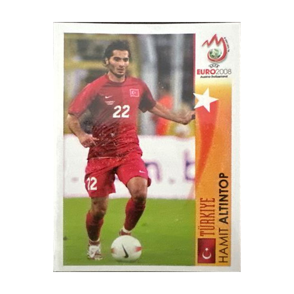 Panini UEFA EURO 2008 – Nr. 493 – Hamit Altintop – Action – Südamerika-Version – Vorderseite