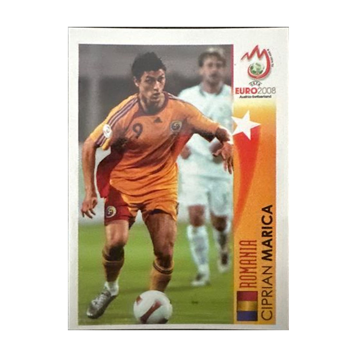 Panini UEFA EURO 2008 – Nr. 505 – Ciprian Marica – Action – Südamerika-Version – Vorderseite