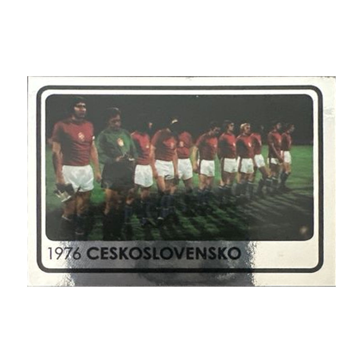 Panini UEFA EURO 2008 – Nr. 528 – Europameister 1976 Tschechoslowakei – Südamerika-Version – Vorderseite